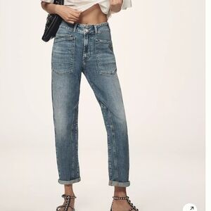 The Wanderer Mid-Rise Relaxed Jeans by Pilcro